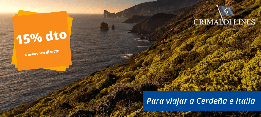 Imagen de ADVANCED BOOKING GRIMALDI. Italia y Cerdeña con un 15% de descuento